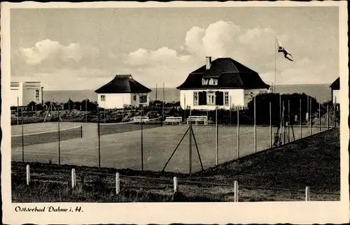 Ak Ostseebad Dahme in Holstein, Tennisplätze