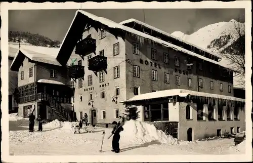 Ak Sölden in Tirol, Hotel Post, Winter