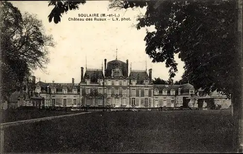 Ak Soulaire Maine et Loire, Chateau des Ruaux