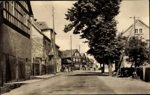 Ak Sankt Gangloff Thüringen, Hauptstraße