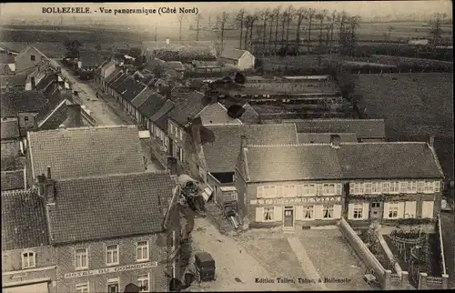 Ak Bollezeele Nord, Vue panoramique