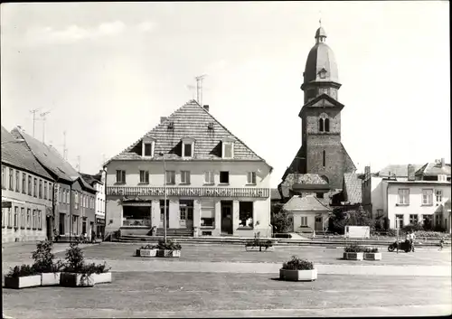 Ak Waren an der Müritz, Markt