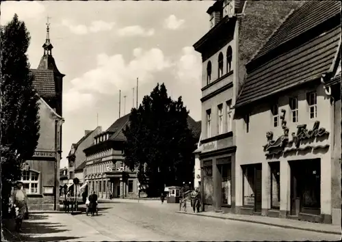 Ak Finsterwalde in der Niederlausitz, Thälmannstraße