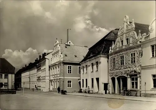 Ak Luckau in Brandenburg, Am Markt