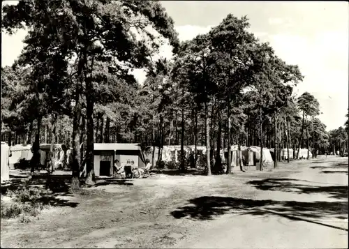 Ak Senftenberg Niederlausitz, Erholungszentrum Senftenberger See, Campingplatz