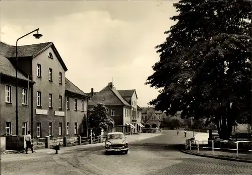 Ak Rositz im Altenburger Land Thüringen, Karl Marx Straße