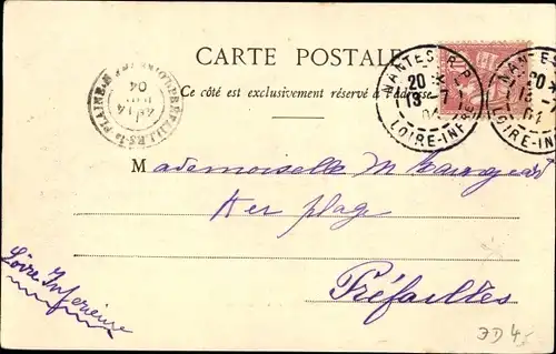 Ak Redon Ille et Vilaine, Vue generale