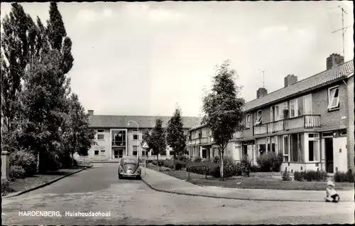 Ak Hardenberg Overijssel Niederlande, Huishoudschool