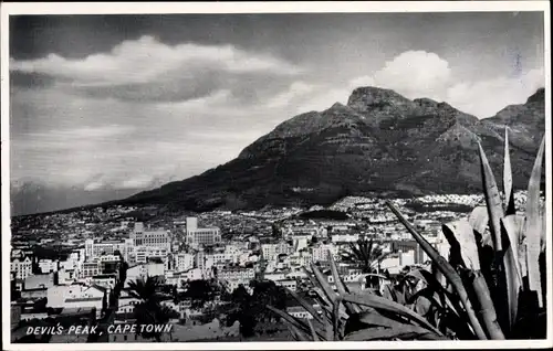 Ak Cape Town Kapstadt Südafrika, Devil's Peak