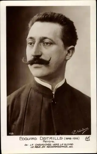 Ak Édouard Detaille, Französischer Maler