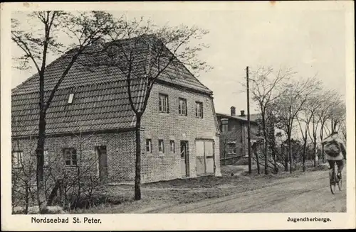Ak Nordseebad Sankt Peter Ording, Jugendherberge