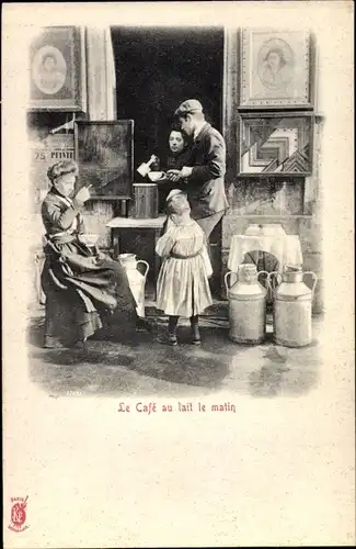 Ak Le Cafe au Lait le Matin