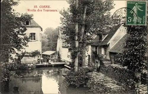 Ak Cosne Nièvre, Moulin des Tourneurs