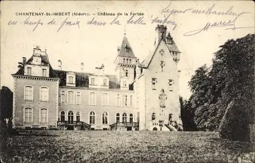 Ak Chantenay Saint Imbert Nièvre, Chateau de la Fertee