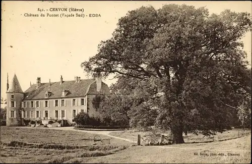 Ak Cervon Nièvre, Chateau du Pontot
