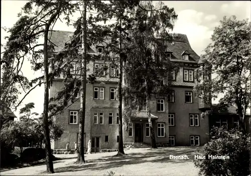 Ak Lutherstadt Eisenach in Thüringen, Haus Hainstein