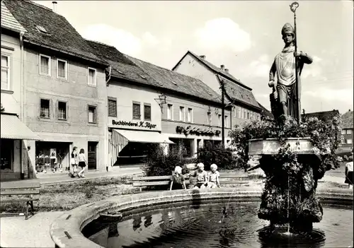 Ak Cölleda Kölleda in Thüringen, Wipertusbrunnen