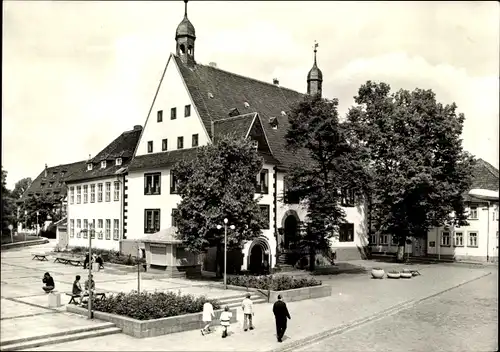 Ak Sömmerda im Thüringer Becken, Rathaus am Markt