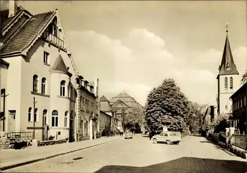 Ak Sömmerda im Thüringer Becken, Weißenseer Straße
