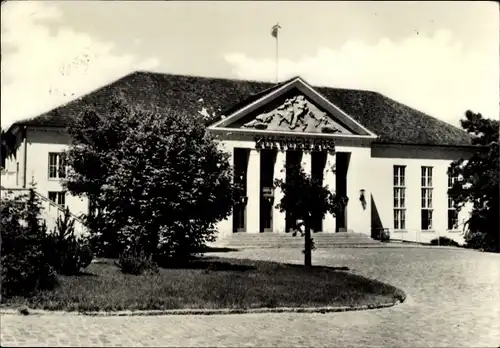 Ak Ostseebad Heringsdorf auf Usedom, Kulturhaus