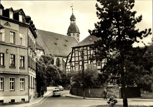 Ak Schmölln in Thüringen, Goetheplatz