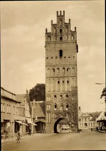 Ak Anklam in Mecklenburg Vorpommern, Steintor