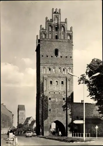 Ak Anklam in Mecklenburg Vorpommern, Steintor