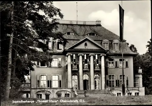 Ak Ober Oderwitz in der Oberlausitz, Jugendherberge Thomas Mann