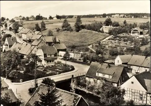 Ak Tanne Oberharz am Brocken, Blick auf den Ort