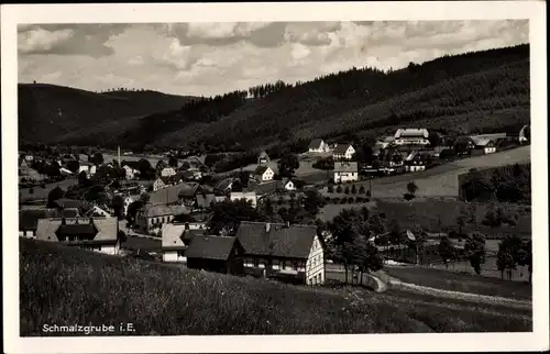 Ak Schmalzgrube Jöhstadt im Erzgebirge Sachsen, Gesamtansicht