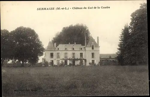 Ak Sermaize Maine et Loire, Chteau du Gue de la Coudre