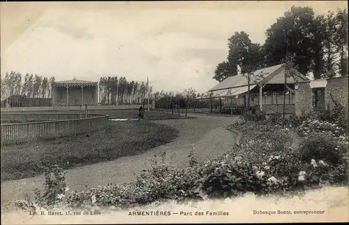 Ak Armentieres Nord, Parc des Familles