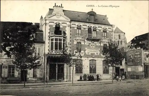 Ak Cosne Nièvre, La Caisse d'Epargne