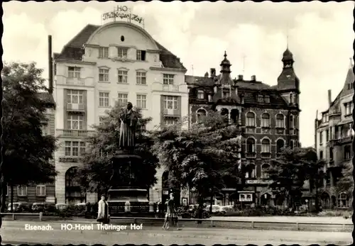 Ak Lutherstadt Eisenach in Thüringen, HO Hotel Thüringer Hof