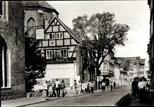 Ak Stralsund in Vorpommern, Mönchstraße