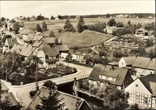 Ak Tanne Oberharz am Brocken, Blick auf den Ort