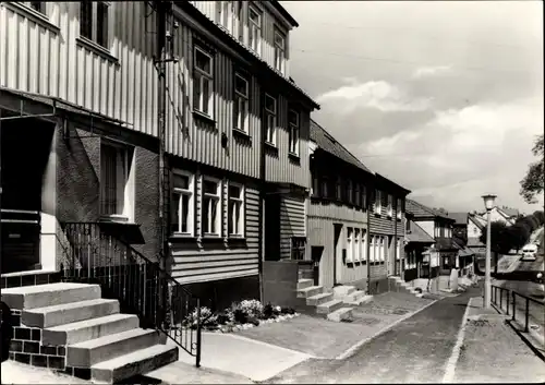 Ak Benneckenstein Oberharz, Bergstraße