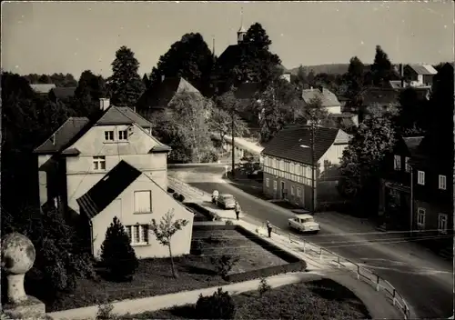 Ak Lawalde in der Lausitz, Blick auf den Ort