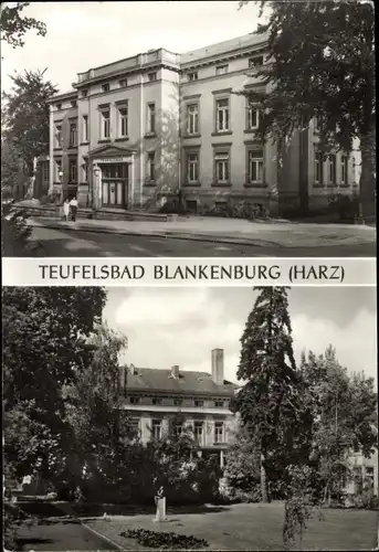 Ak Blankenburg am Harz, Teufelsbad