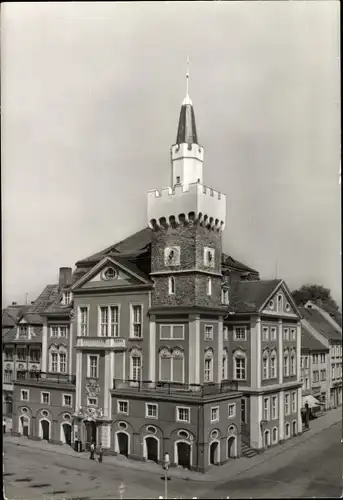 Ak Löbau in Sachsen, Rathaus