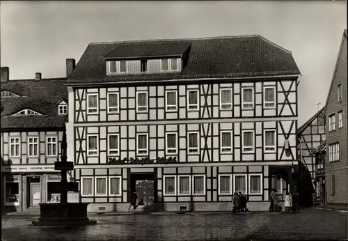 Ak Wernigerode am Harz, HO Hotel Weißer Hirsch