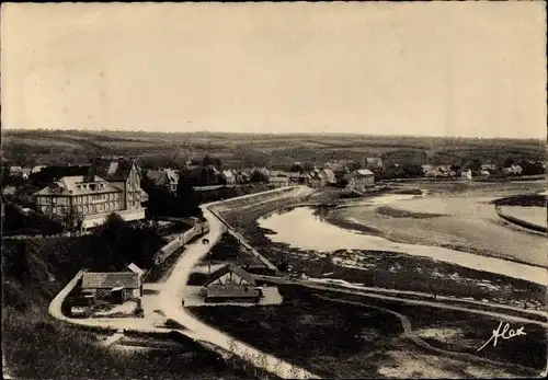 Ak Carteret Manche, Vue générale