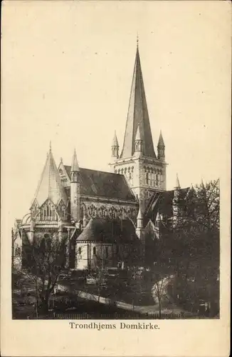 Ak Trondhjem Trondheim Norwegen, Domkirke