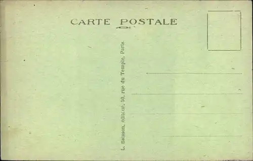 Ak Albert Lebrun, Französischer Präsident