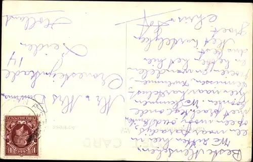 Ak Weybridge Surrey England, Parish Church