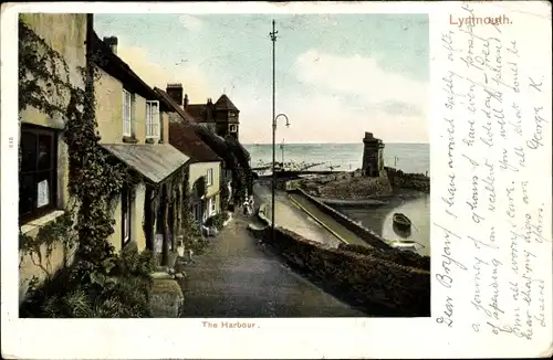 Ak Lynmouth Devon, The Harbour