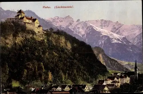 Ak Vaduz Liechtenstein, Panorama