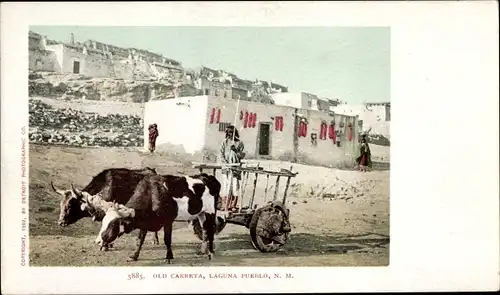 Ak New Mexico, Old Carreta, Laguna Pueblo
