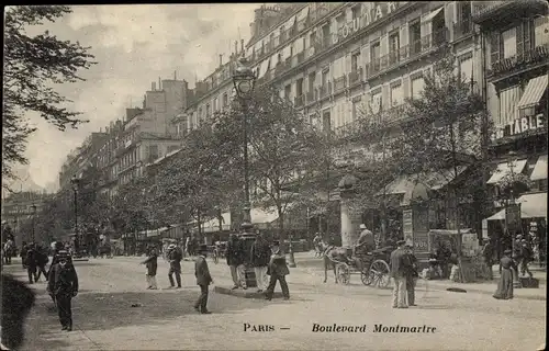 Ak Paris II, Boulevard Montmartre