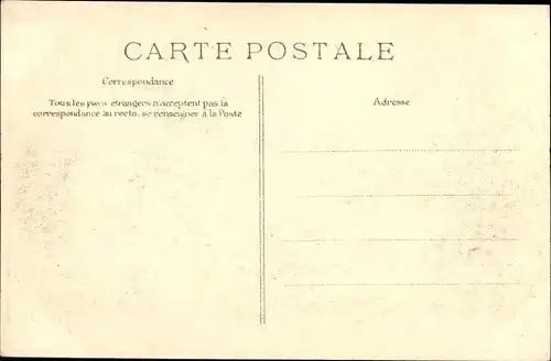 Ak Paris XII, Rue de Lyon, Rue de Bercy, prise de la Tour de l'Horloge, Crue de la Seine 1910